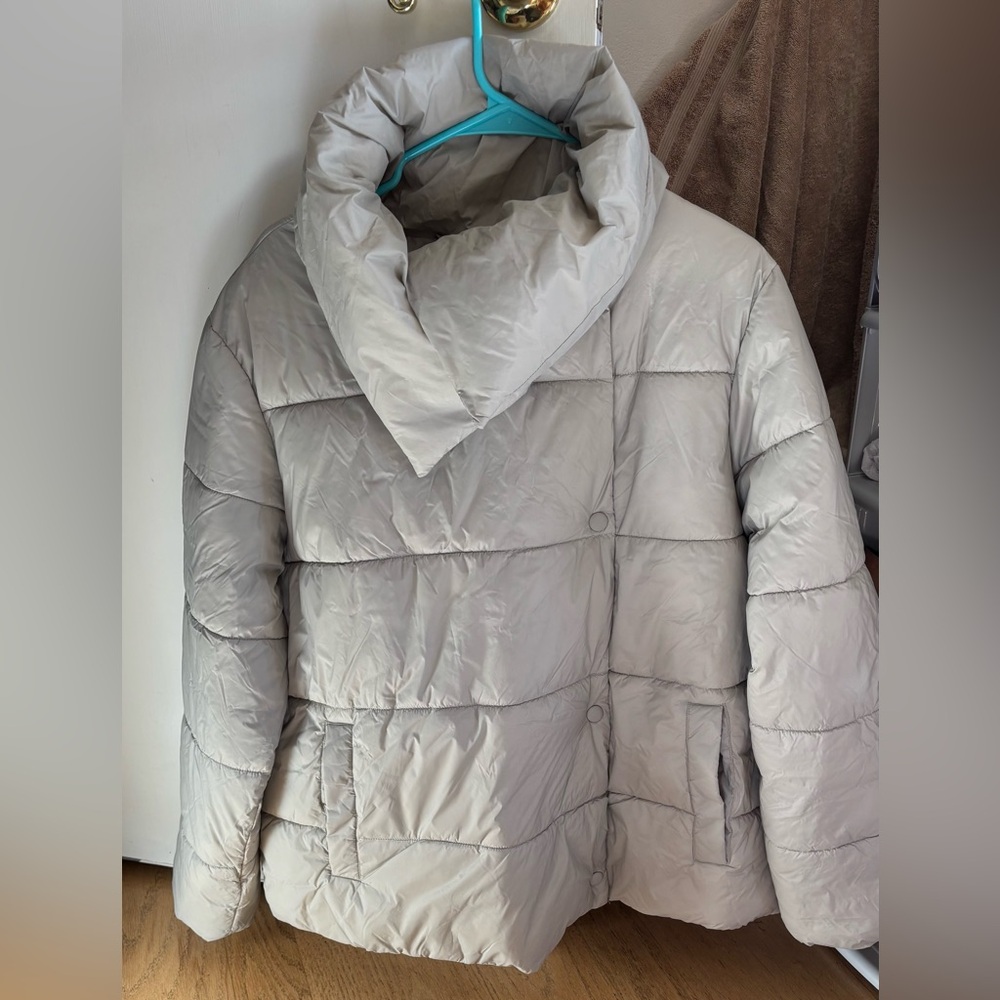 ❄️Jacket puffer funnel neck